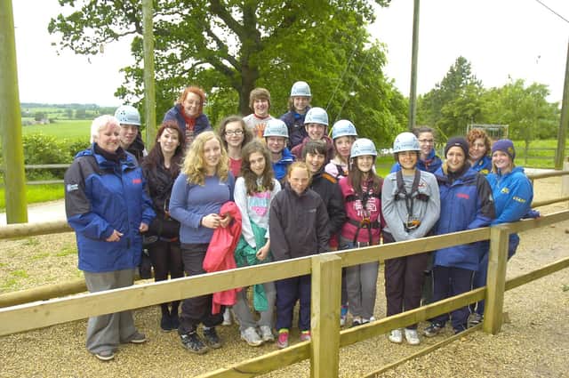RAF Cranwell Youth Club at PGL Centre, Caythorpe, 10 years ago.