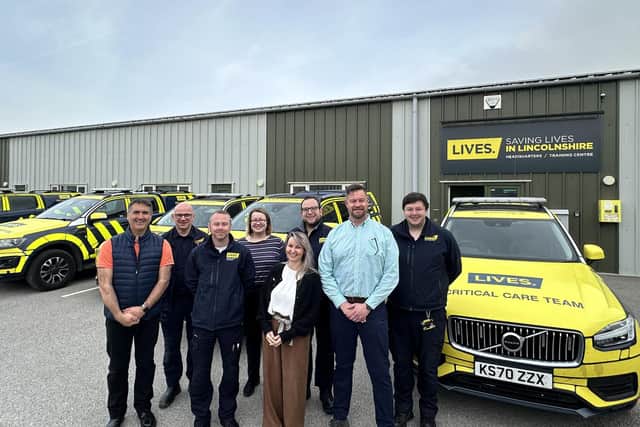 LIVES and Bliksund personell meet at the LIVES HQ in Horncastle.