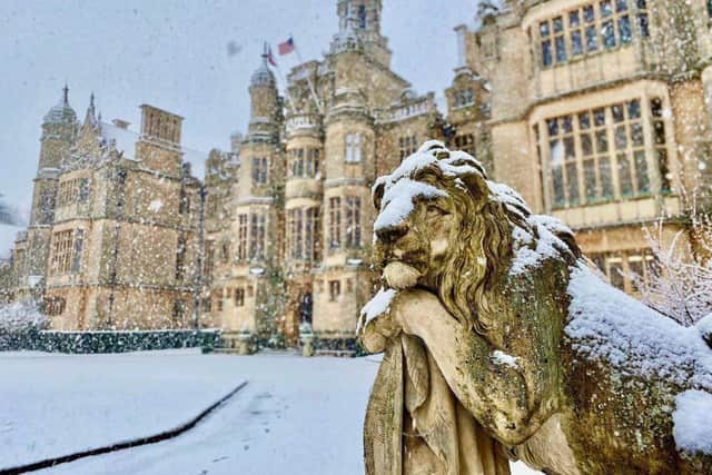 Christmas at Harlaxton Manor