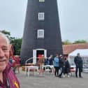 Malcolm Ringsell, treasurer of Burgh-le-Marsh Heritage Group at the opening of the Granary Heritage Displays. Photo: National World
