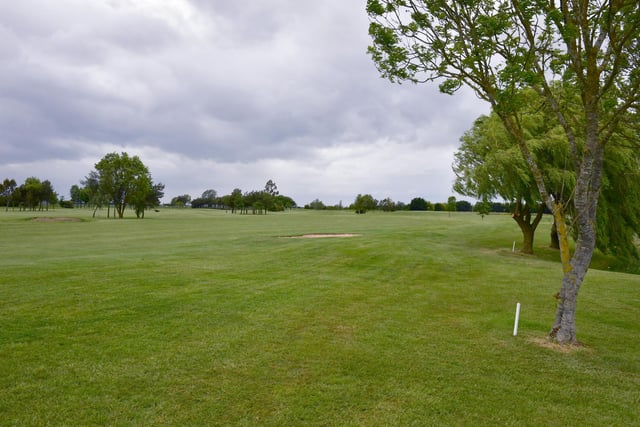 View across the nine-hole course at Addlethorpe Golf and Country Club.