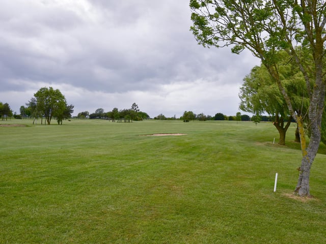 View across the nine-hole course at Addlethorpe Golf and Country Club.