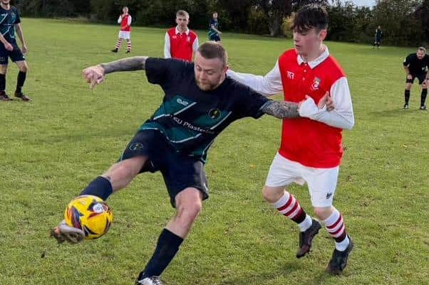 Action from Barnetby's game last weekend.