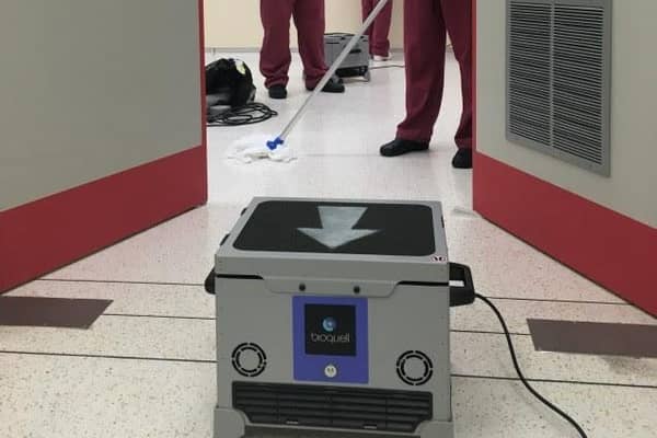 Additional state of the art cleaning machines have been brought
