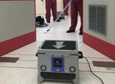 Additional state of the art cleaning machines have been brought