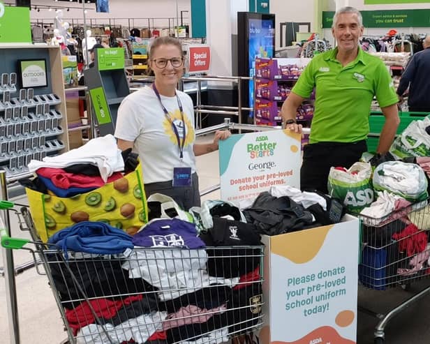 Tracy Topliss, Boxes of Hope and Stephen Bromby, Asda