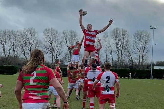 Action from Rasen's defeat in Nuneaton.