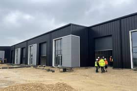 £2.2million is being allocated to bring forward the next phase of Sleaford Moor Enterprise Park and overcome barriers to constructing the next phase. Photo: NKDC