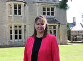 Launching kindness campaign. Principal of St George's Academy, Laranya Caslin.