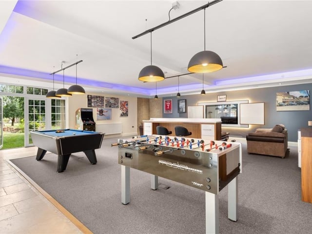 The games room.