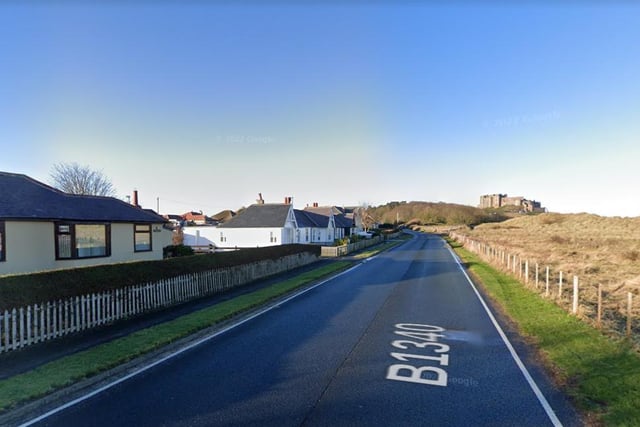 There were eight sales on Links Road, Bamburgh, where the average price is £451,125.