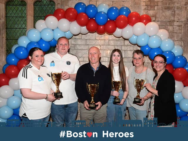 The winners of this year's Boston Heroes Awards.