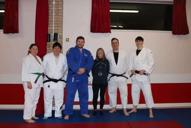 Sturton Judo Club welcomed Paralympian and European Silver Medallist Jack Hodgson to the club to see their new safety mats