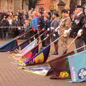Last year's Remembrance Sunday service.