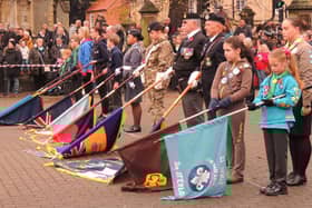 Last year's Remembrance Sunday service.
