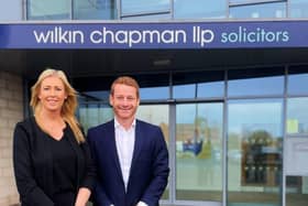 Caroline Neadley joins Wilkin Chapman - pictured with head of employment Oliver Tasker