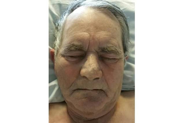 Can you help to identify Elliot? Police say he is pictured here in hospital before his death.