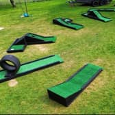 The crazy golf course will be laid out in the Market Place.