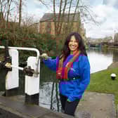 Ranvir Singh volunteering for the Canal & River Trust as the charity calls for more people to get involved