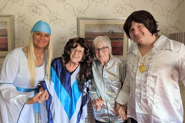 Residents and team members take inspiration from Abba.