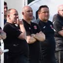 Chris Rawlinson (second from right) wants to see Skegness's good home form continue.