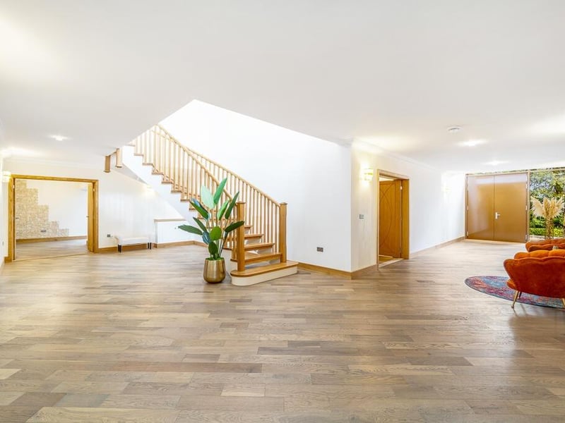 The hallway.