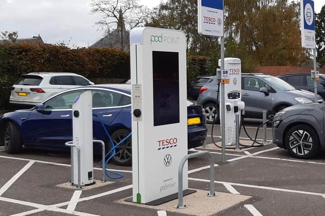 The lack of available charging points for electric vehicles was a deterrent for Lincolnshire taxi operators currently.