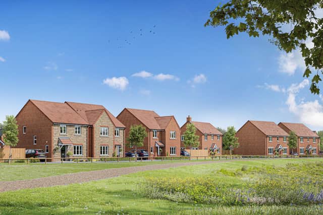 CGI of Allison Homes East's Manthorpe Chase development