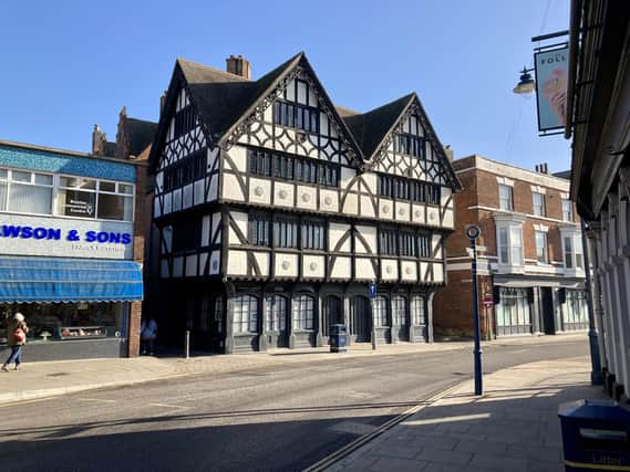 Shodfriars Hall, as it looks from South Street.