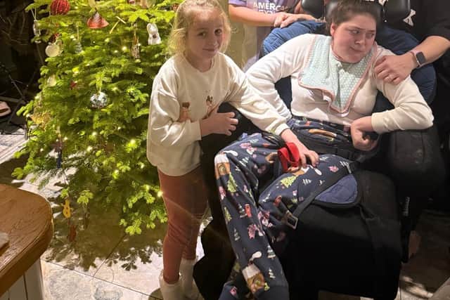 Maisie and her family