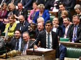 Prime Minister Rishi Sunak (centre) during Prime Minister's Questions in the House of Commons this week. Columnist Susan Morrison is not getting too attached to the UK's new leader - for now, at least. PIC: UK Parliament/Jessica Taylor/PA Wire