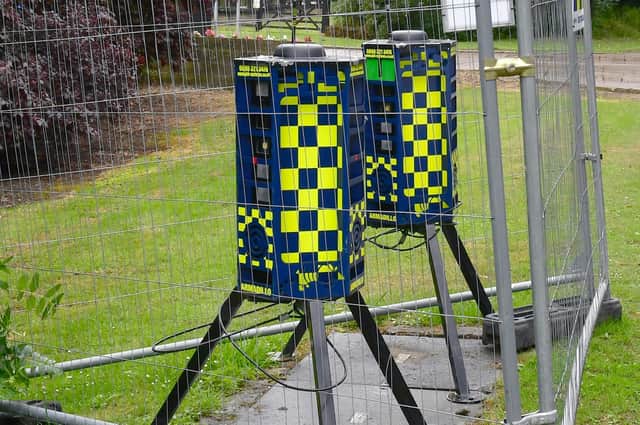 Lincolnshire Police are suggesting secure by design systems such as this one to protect high value building sites from thieves.