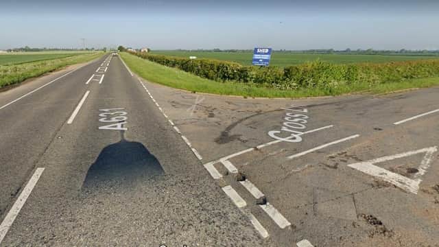 The collision happened at the junction of Cross Lane. Image: Google