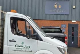 Louth Distillery has joined forces with Crowders Nurseries, of Horncastle, in a partnership aimed at minimising waste and finding a new purpose for sloe berries. (PHOTO BY: Louth Distillery)