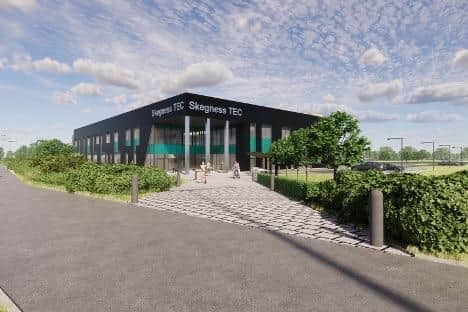 The new Skegness TEC campus has been granted planning permission.