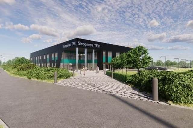 The new Skegness TEC campus has been granted planning permission.