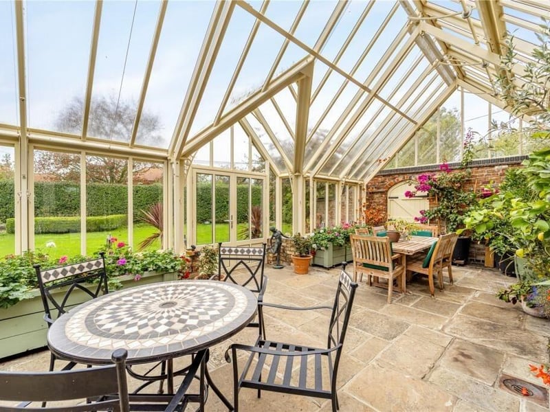 The orangery.