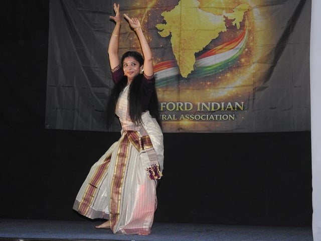 Traditional dance formed part of the programme.