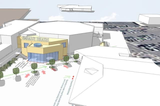 The proposed Culture House to replace the Embassy Centre in Skegness