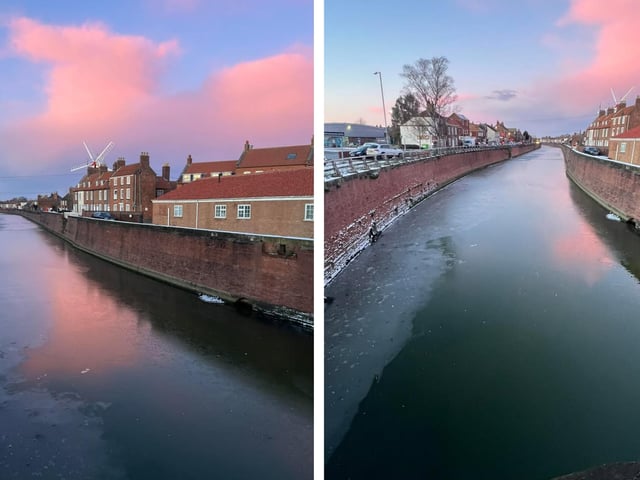 More photos from Melanie, this time by the Maud Foster Drain.