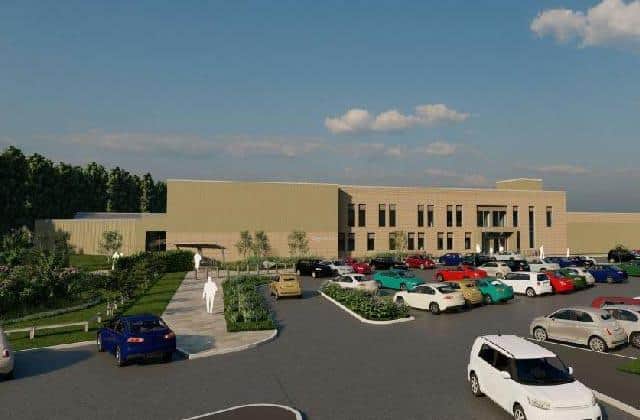 The design of how the new secure Sleaford Children's Home could look.