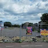The derelict site on Skegness foreshore to be transformed for mobile lodge and luxury caravan sales.