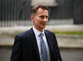 Chancellor Jeremy Hunt at 10 Downing Street (Photo by Leon Neal/Getty Images)