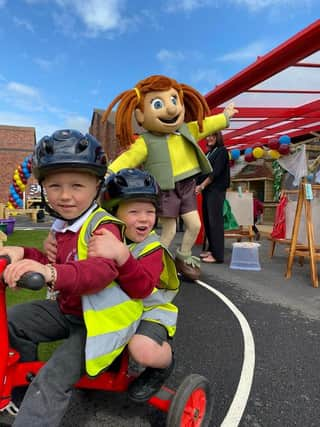 Chapel St Leonard’s Primary School have officially opened their new Early Years Foundation Stage outdoor play area.