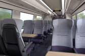 An impression of how the refurbished EMR trains will look for Lincolnshire rail travellers.