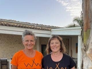 Ginny Lunn and Sara Pease-Watkin.