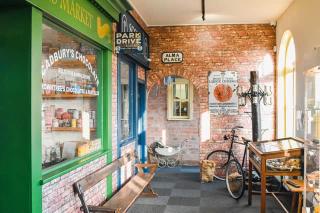 Gainsborough Heritage Centre has a vintage post office and street scene