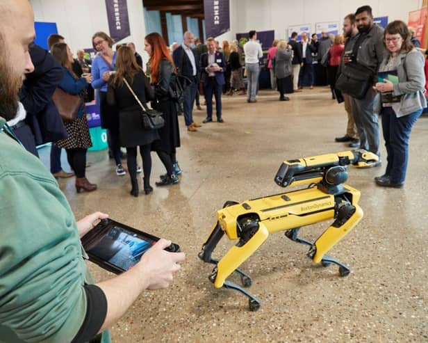 Robotic dogs were a memorable highlight of the 2023 conference.