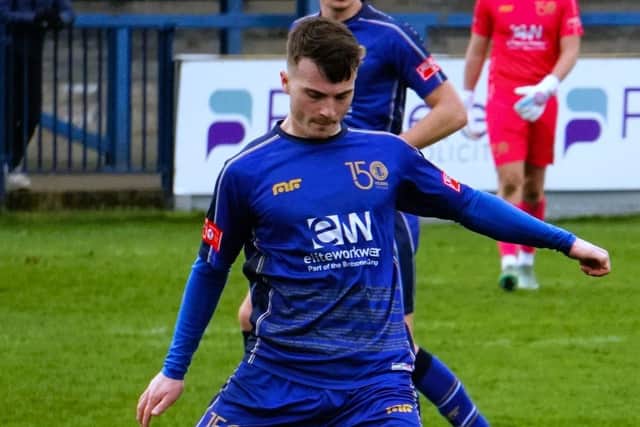 George Hornshaw - extending his third spell at Gainsborough.