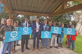 Reform UK leader Richard Tice launches election campaign for the Boston and Skegness seat at the Vine Hotel in Skegness.